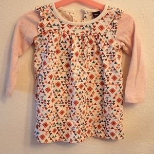 Tea collection/Girl Long sleeves dress/Size 12-18M